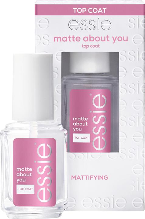 Produktbild Essie Top Coat matte about you - Matte Nagel-Überlack Transparent (Matte about you, Top Coat)