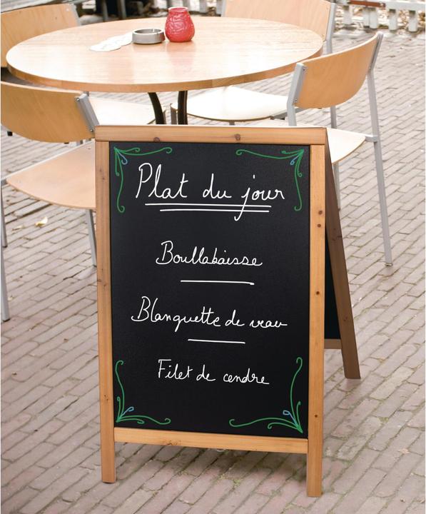 Image du produit Securit Stand de tableau noir (Tableau noir, 56 x 89 cm)