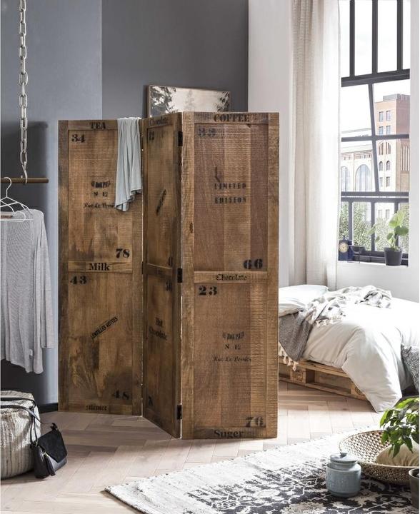 Image du produit SIT Möbel Paravent Rustic nature antique