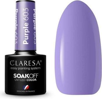 Produktbild Claresa Soak Off UV/LED Purple hybrid polish 603 5g (Purple, UV-Gel Lack)