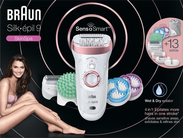 Image du produit Braun Silk-épil 9 SensoSmart SkinSpa