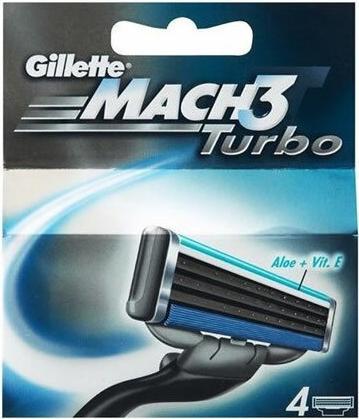 Gillette Mach3 Turbo (4 x)