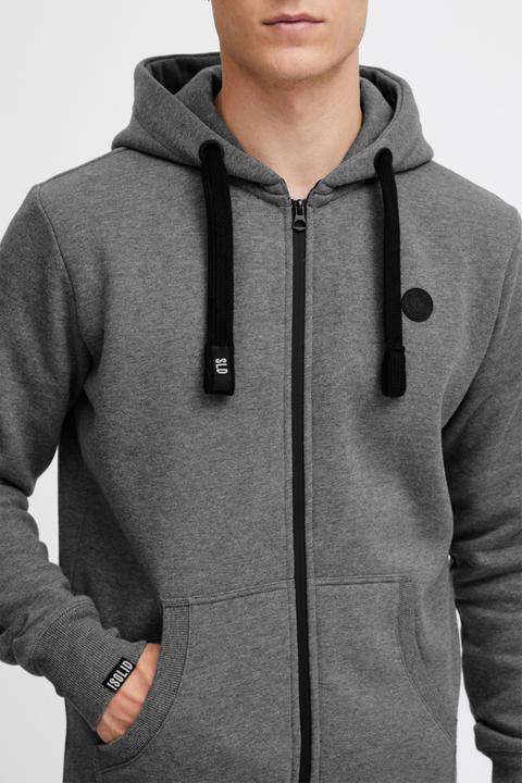 Immagine prodotto Solid Bene Zip Felpa Con Cappuccio Giacca Tuta Da Uomo Con Cappuccio Stampa (L)