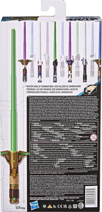 Actual product image Hasbro Lightsaber Forge Yoda Lightsaber