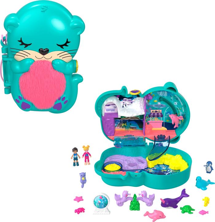 Produktbild Polly Pocket Big Pocket World - Fischotter-Aquarium