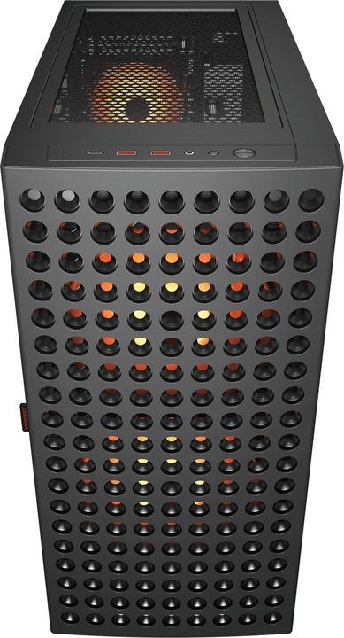 Actual product image Cougar Gehäuse Midi-Tower, Airface ECO, ARGB, Schwarz (ATX, Mini-ITX, mATX, SSI CEB)