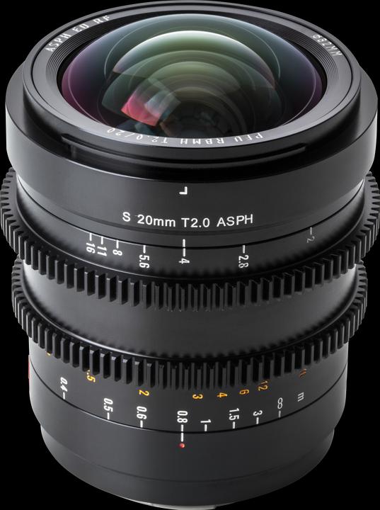 Viltrox L-20mm T2.0 S Full Frame. Objectif ciné à mise au point manuelle pour monture L de Panasonic (Monture L, Plein format)