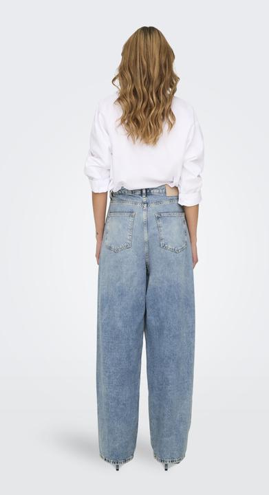 Immagine prodotto Only Taglio a gamba larga Jeans a vita media Jeans a taglio largo (W28/L30)
