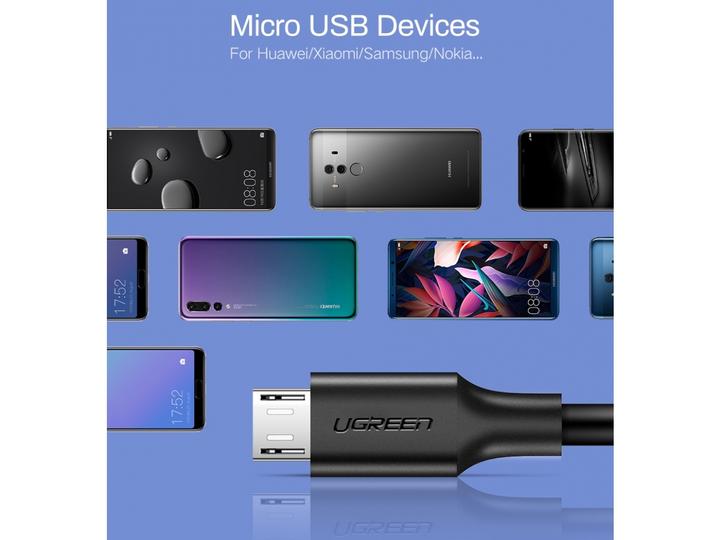 Immagine prodotto Ugreen Ricarica MicroUSB e USB (0.50 m, USB 2.0)