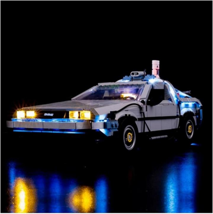 Produktbild Light my bricks LED Licht Set für LEGO Die Zeitmaschine aus Zurück in die Zukunft