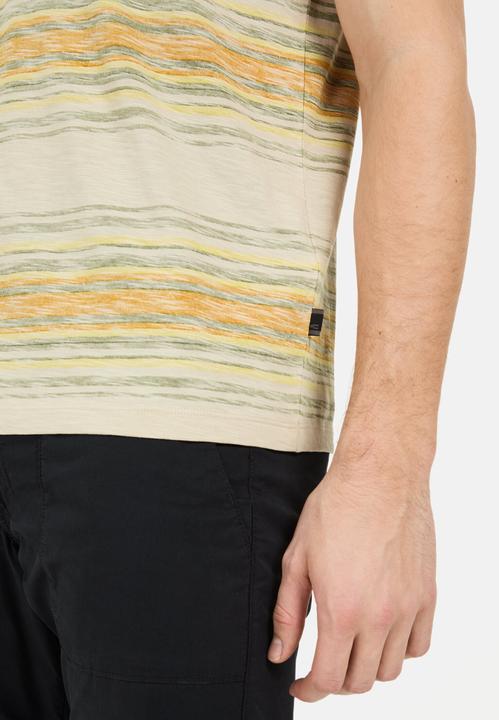 Image du produit Camel Active T-Shirt mit Streifenmuster aus Baumwolle (S)