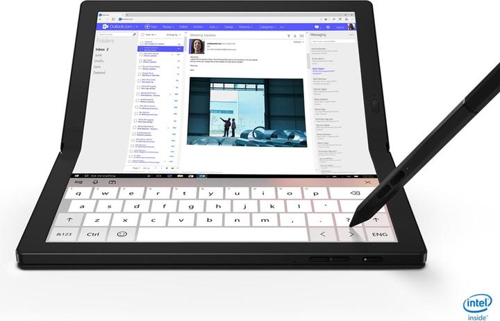 Actual product image Lenovo ThinkPad X1 Fold G1 (13.30", Intel Core i5-L16G7, 8 GB, 512 GB, DE)
