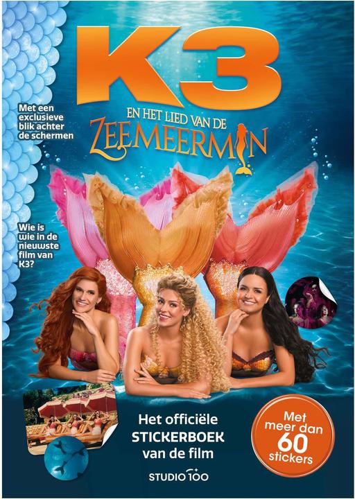 Actual product image K3 Film-Stickerbuch - Lied der Meerjungfrau