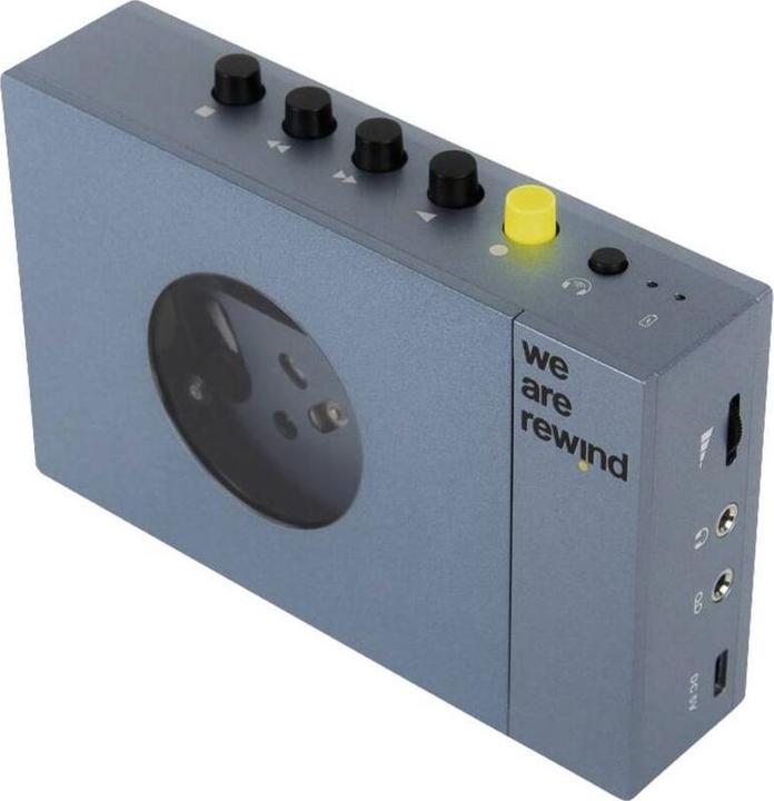 Actual product image we are rewind Portable BT Cassette Player Kurt