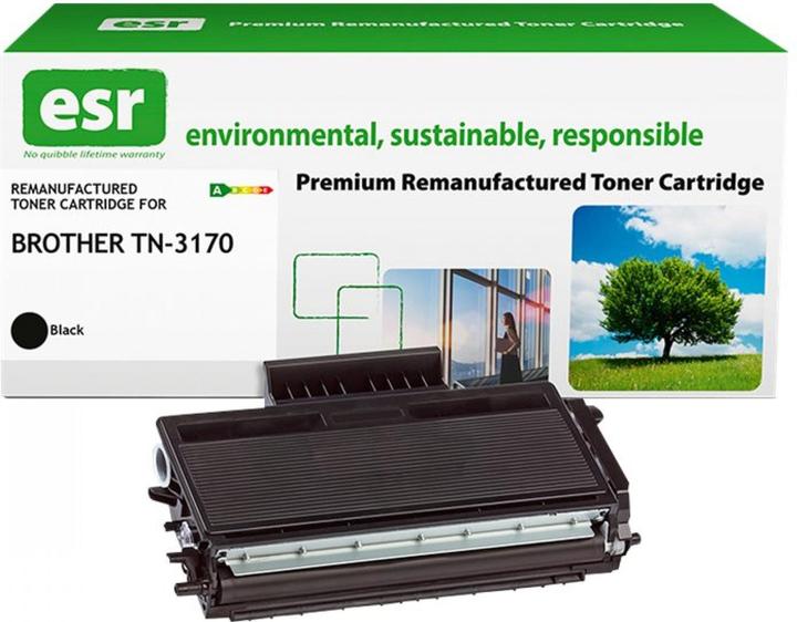 ESR Toner cartridge compatible with Brother TN-3170BK remanufactured (BK)