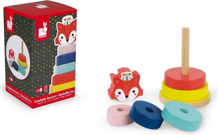 Actual product image Janod Stacking tower Fuchs