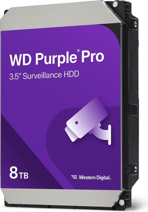 Actual product image WD Purple Pro (8 TB, 3.5", CMR)