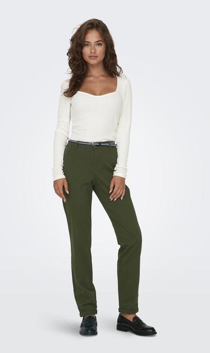 Immagine prodotto Only Pantaloni Chino Slim Fit a vita media Pantaloni Chino (W34/L34)