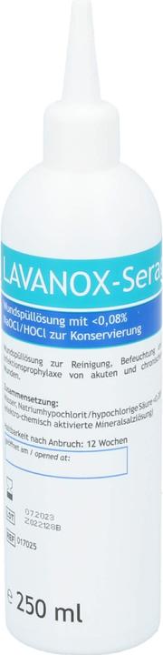 Actual product image Lavanox Wound irrigation solution, 250 ml LOE (250 ml)