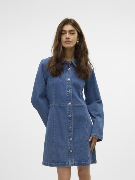 Produktbild Vero Moda VMHILJA Kurzes Kleid Jeanskleid (XS)