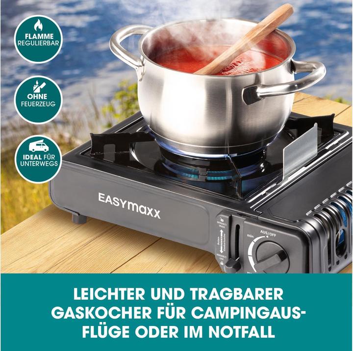Produktbild Easymaxx Gaskocher inkl. Koffer