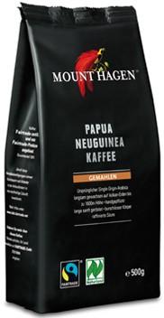 Mount Hagen Boden Kaffee Arabica 100 % Papua Neuguinea Fair Trade Bio 500 g - (500 g, Dunkle Röstung)