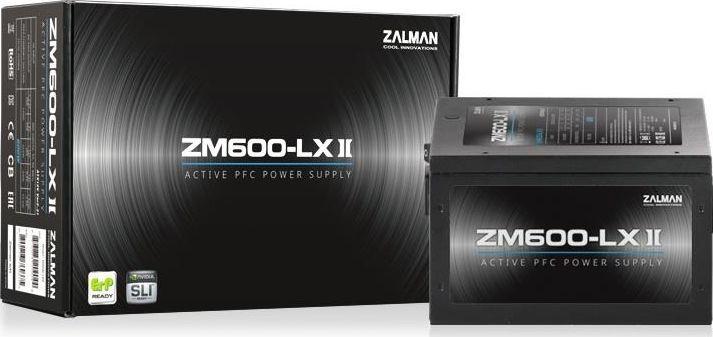 Actual product image Zalman 600W power supply (ZM600-LXII) (600 W)