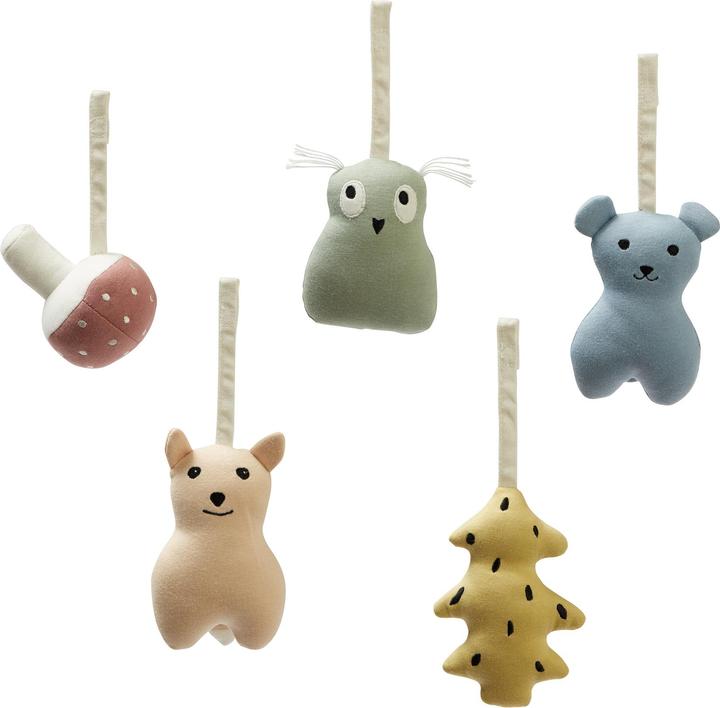 Actual product image Kids Concept Babygy figures Edvin forest 5-piece