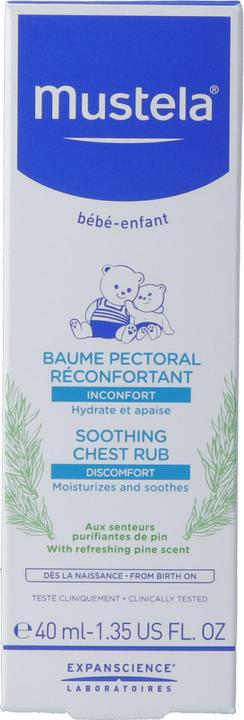 Produktbild Mustela Bébé Soothing Chest Rub