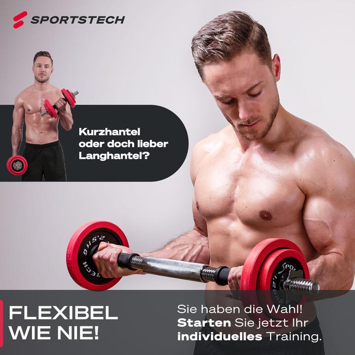 Actual product image Sportstech AH300 (4 x 2.5 kg, 4 x 1.25 kg)
