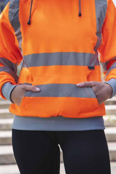 Actual product image Korntex Hi-Vis Hoodie (S)