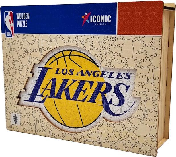 Immagine prodotto Iconic NBA - Los Angeles Lakers - Logo - Puzzle in Legno Taglia M (270 Pezzi) (270 pezzi)