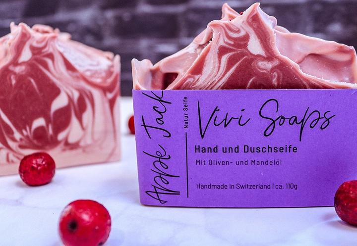 Vivi Soaps Apple Jack Seife (Hartseife)