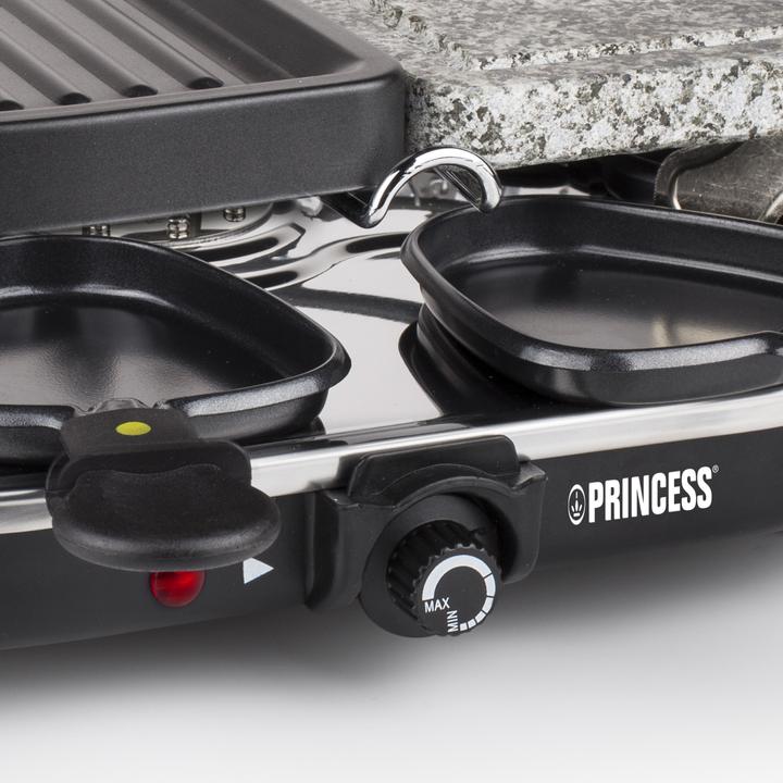 Actual product image Princess 162710 Raclette 8 Oval Stone & Grill Party