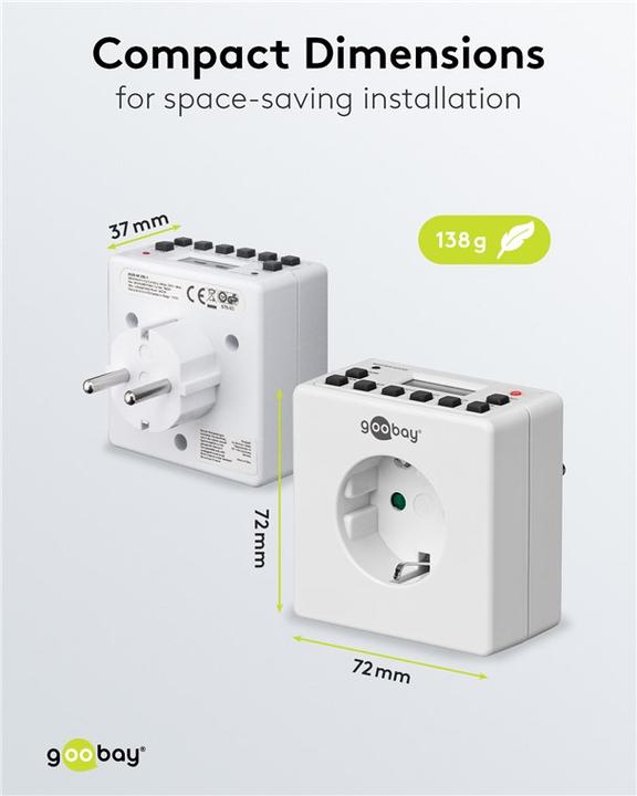 Actual product image Goobay Digital timer