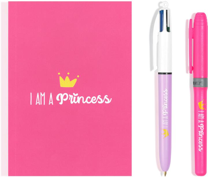 Actual product image Bic My Message Kit Princess (White, Lilac, Pink, Rose, 1 x)