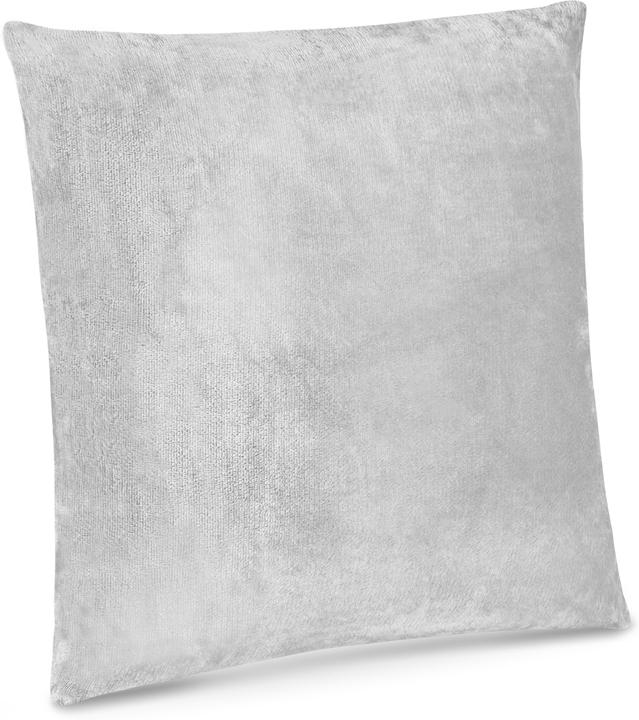 Actual product image Aspero 2 cushion covers "Vora" light grey (60 x 60 cm)