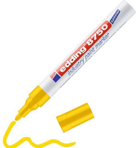 Image du produit Edding Marqueur à peinture 8750 (Jaune, 2 mm, 1 x)