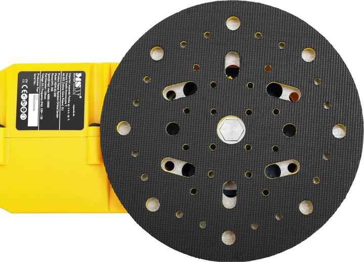 Actual product image MSW Random Orbital Sander - 350 W - Ø 150 mm - up to 10,000 rpm (Eccentric grinder, 350 W)