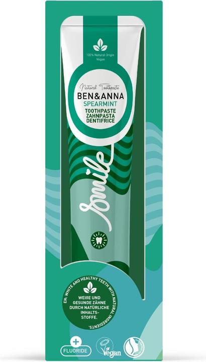 Image du produit Ben & Anna BEN&ANNA Natural Toothpaste naturalna pasta do zębów Spearmint 75ml (75 ml)