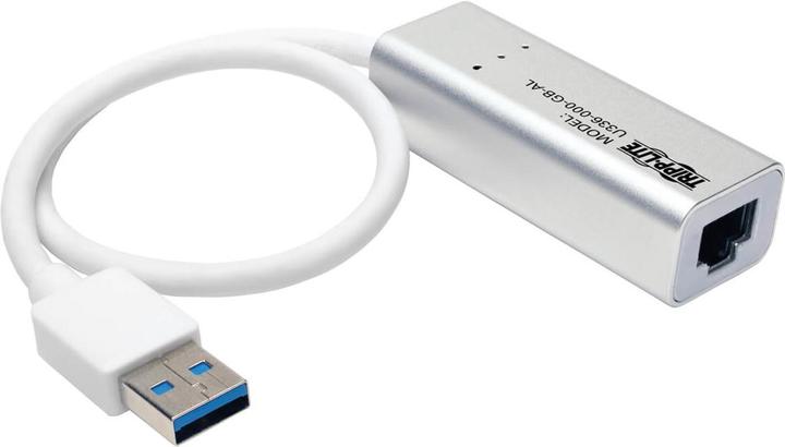 Produktbild Eaton USB 3.0 SuperSpeed to Gigabit Ethernet NIC Network Adapter 10/100/1000 Plug and Play (USB 3.0, RJ45 (1x))