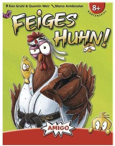 Actual product image Amigo Cowardly chicken! Card game (German)