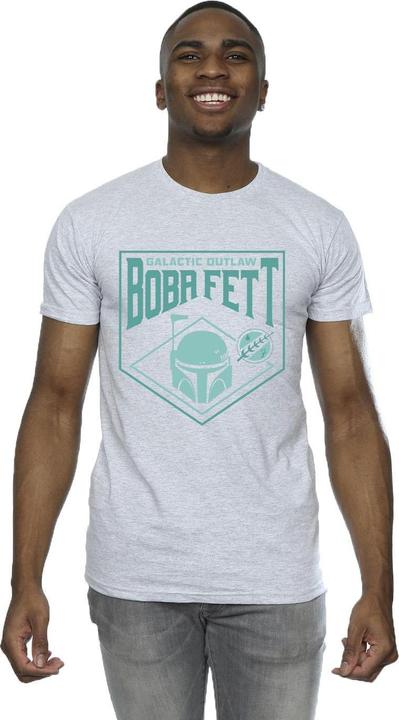 Produktbild Star Wars The Book Of Boba Fett Galactic Helm Chest TShirt (4XL)