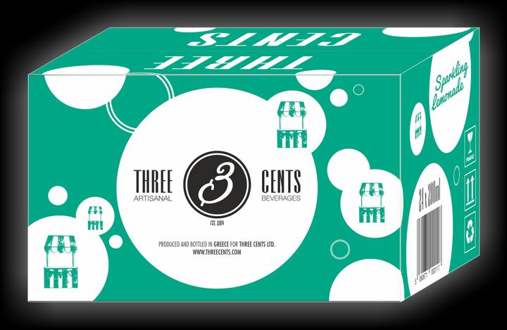 Produktbild Three Cents Sparkling Lemonade (24 x 20 cl)