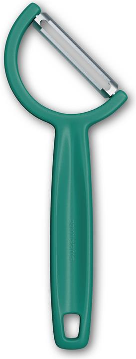 Actual product image Victorinox Rho Peeler, straight, single-edge, green