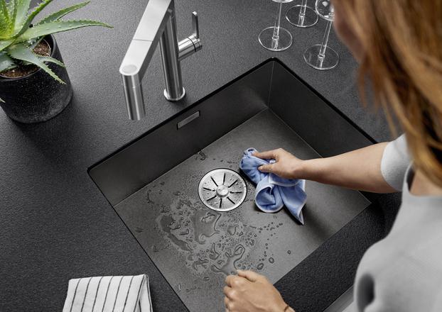 Immagine prodotto Blanco Zerox 500-U Acciaio Scuro (Lavello sottopiano, 54 cm, 44 cm)