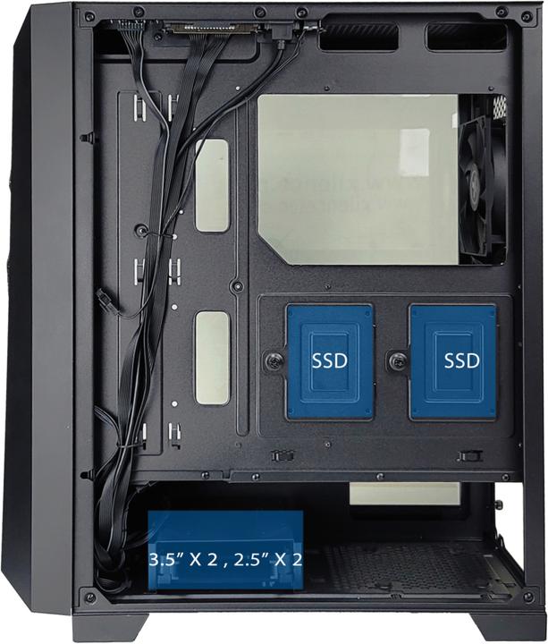 Actual product image Xilence X7 (mATX, ATX, Mini-ATX)