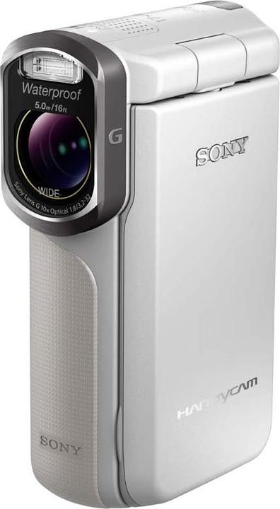 Sony HDR-GW55, FullHD, 24MP, Wasserdicht, Weiss