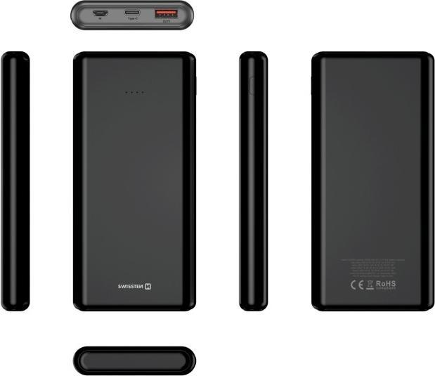 Immagine prodotto Swissten Power Line (10000 mAh, 20 W, 37 Wh)