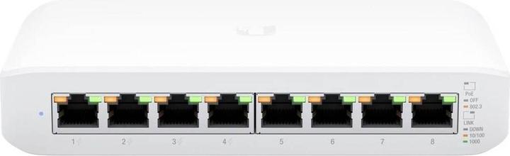 Actual product image Ubiquiti USW-LITE-8-POE (8 Ports)